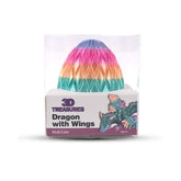 3D Printed Winged Dragon Scale Egg Fidget Toy - Multiple Colours Simple Exclusive